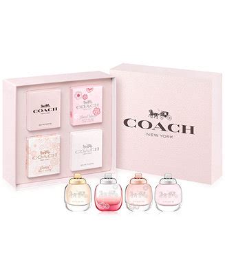 coach 4 piece perfume set.